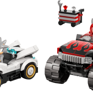 LEGO Sonic Silvers auto vs. Knuckles' monstertruck 77118