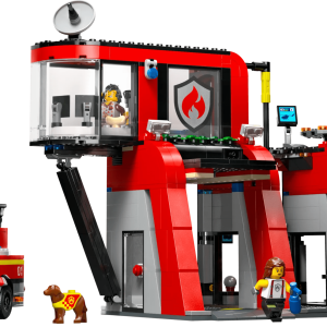 LEGO City Brandweerkazerne en Brandweerauto 60414