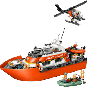 LEGO City Kustwacht Reddingsboot en Helikopter 60504