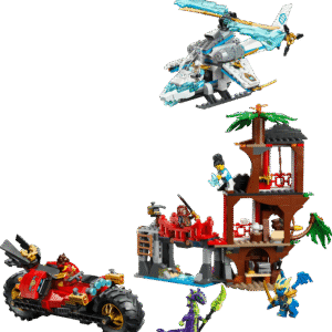 LEGO Ninjago Ninjavoertuigen bij de boomhut 71857