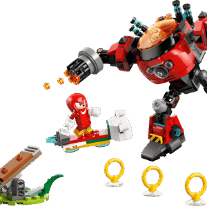 LEGO Sonic the Hedgehog Knuckles vs. Dr. Eggman Egg Crusher mecha 77005
