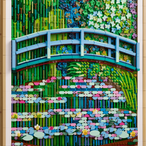 LEGO Art Claude Monet: Brug over een vijver met waterlelies 31220