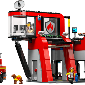 LEGO City Brandweerkazerne en Brandweerauto 60414