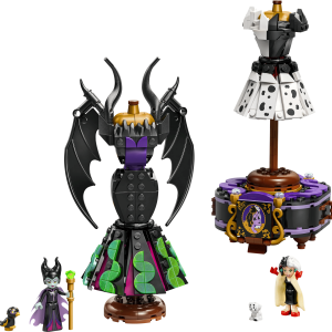 LEGO Disney de Jurken van Malificent en Cruella de Vil 43262