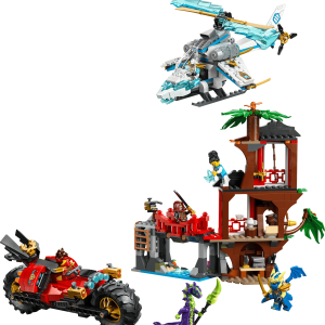LEGO Ninjago Ninjavoertuigen bij de boomhut 71857