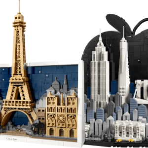 LEGO New York en Parijs Set 21066 + 21064